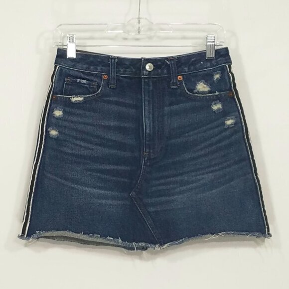 Abercrombie & Fitch  Denim Mini Skirt  Size 2 - Picture 1 of 3